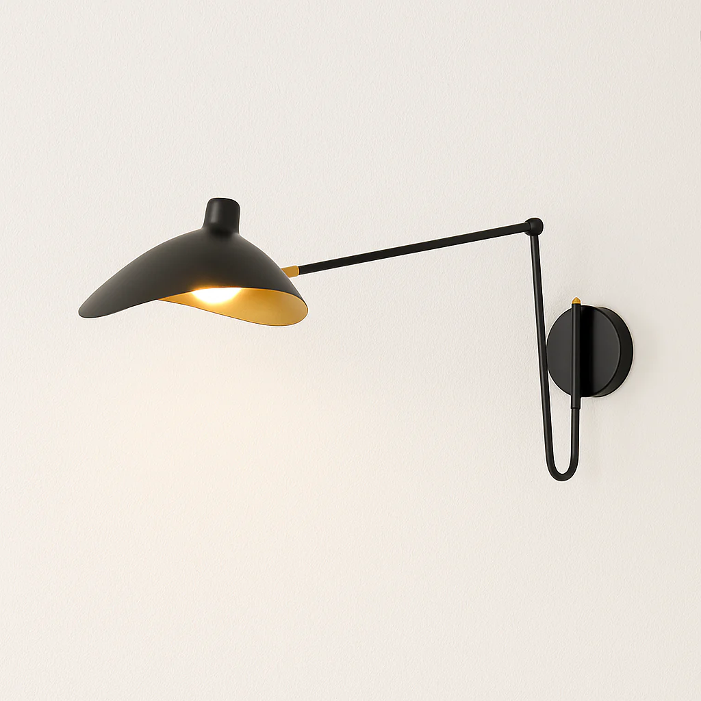 Luminária Arandela Articulada Moderna Minimalista Metal Shoot - Image 3