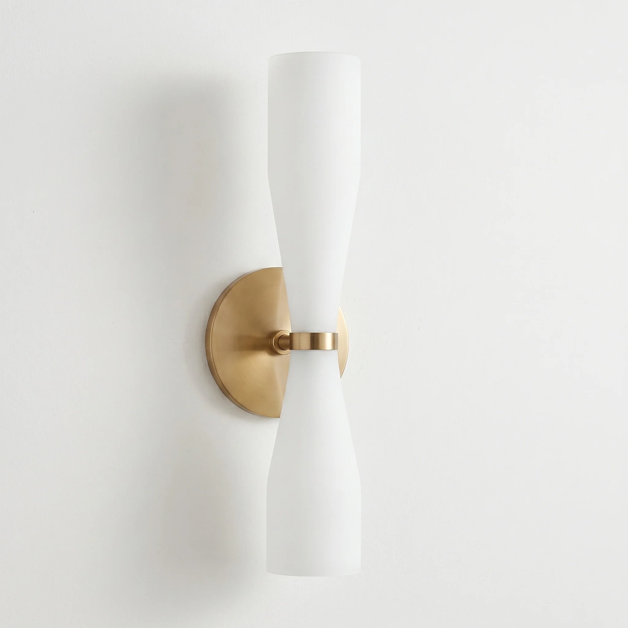 Luminária Arandela Minimalista Moderna Metal Vidro Jesolo