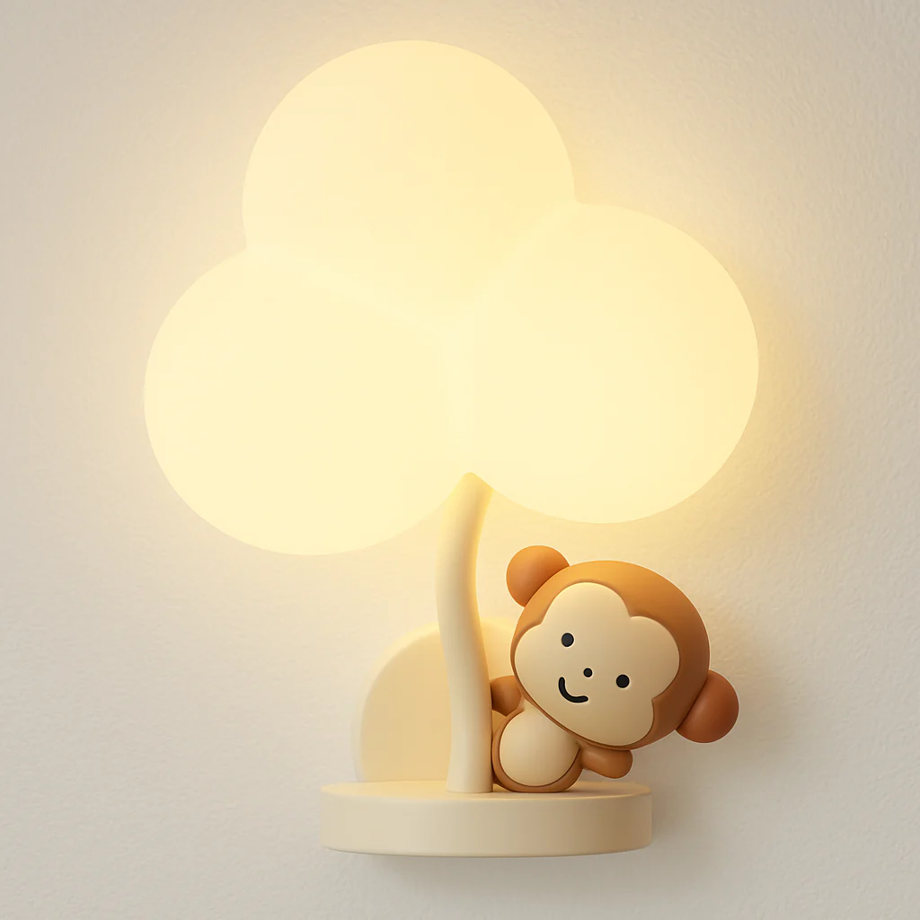 Luminária Arandela Infantil Resina Globos LED Lumi