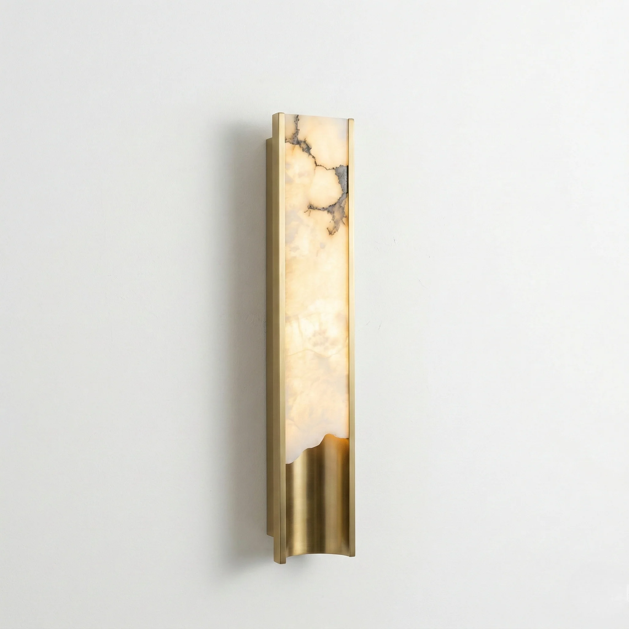 Luminária Arandela Moderna Minimalista Mármore Metal Linear LED Vani - Image 2