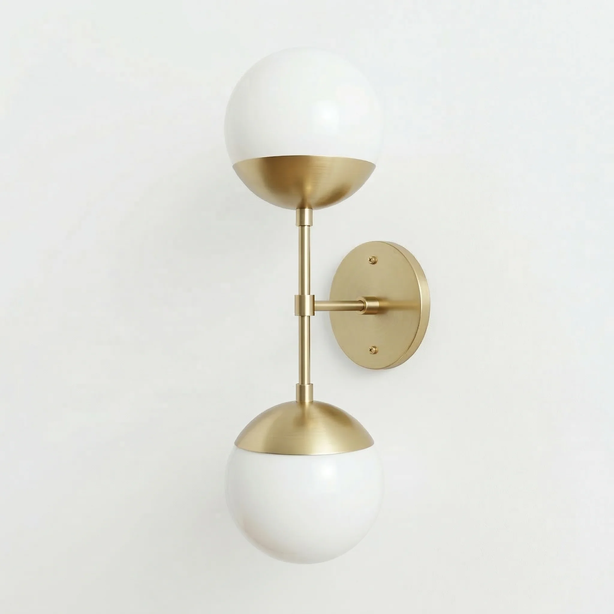 Luminária Arandela Moderna Minimalista Alumínio Vidro Andrews