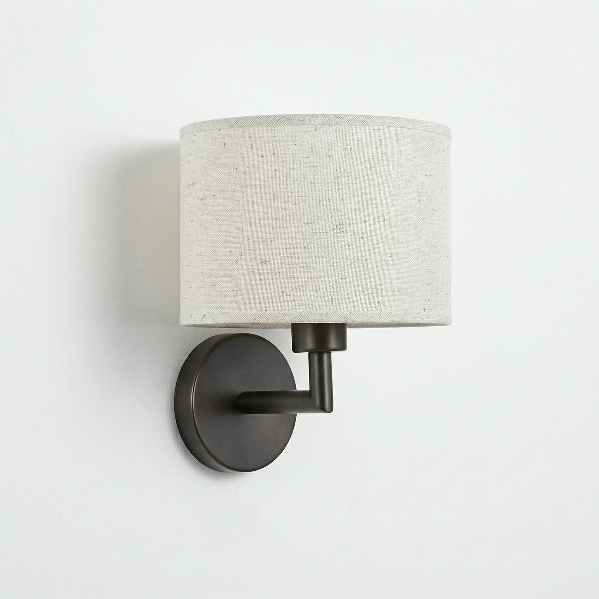 Luminária Arandela Moderna Minimalista Alumínio Tecido Heping - Image 3