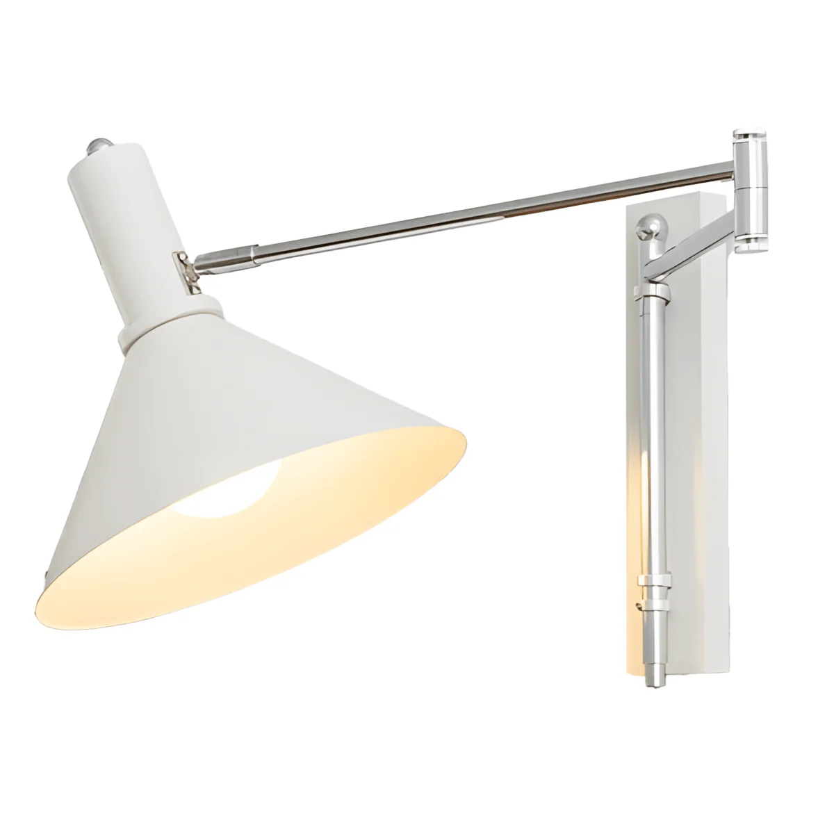 Luminária Arandela Articulada Moderna Minimalista Metal Vermelho Flair - Image 3