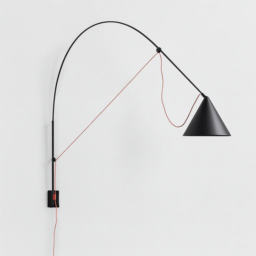 Luminária Arandela Articulada Moderna Minimalista Metal Miya - Image 2