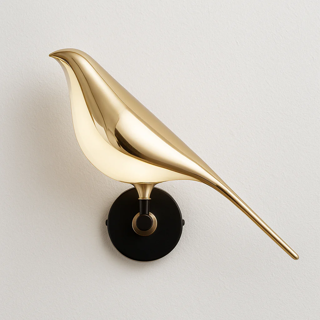 Luminária Arandela Moderna Minimalista Metal LED Bird