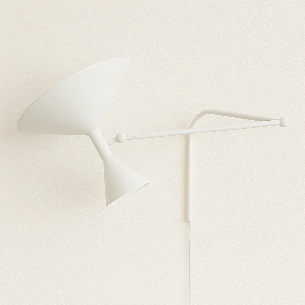 Luminária Arandela Articulada Moderna Minimalista Metal Preto Exotic - Image 3