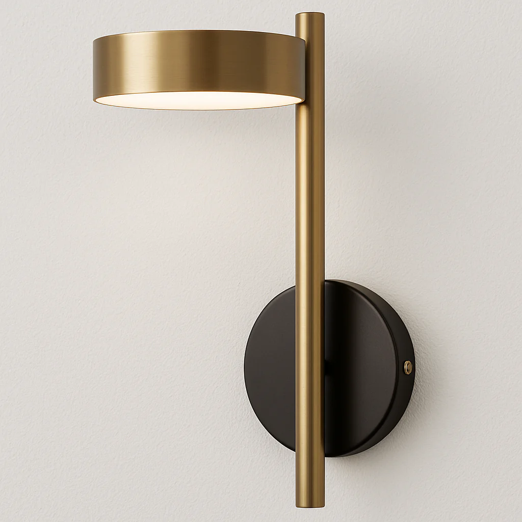 Luminária Arandela Moderna Minimalista Metal LED Gallery - Image 2