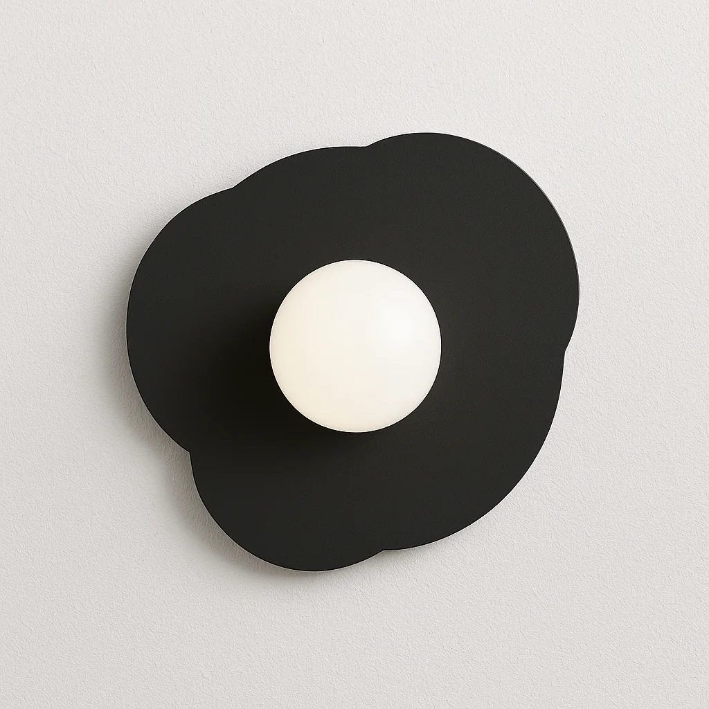Luminária Arandela Moderna Minimalista Vidro Metal Globo Layla - Image 5