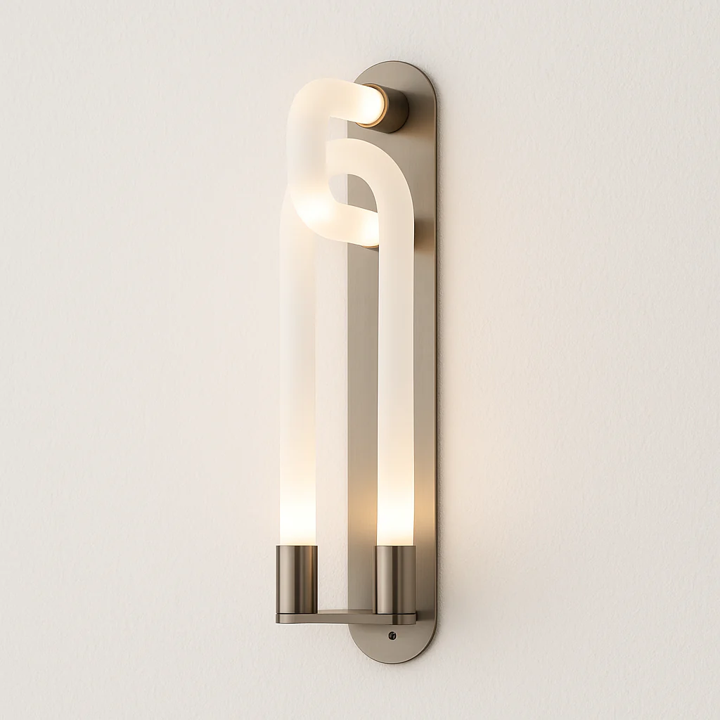 Luminária Arandela Moderna Minimalista Metal Linear LED Current