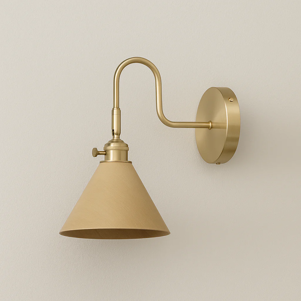 Luminária Arandela Moderna Minimalista Madeira Metal Valari - Image 6