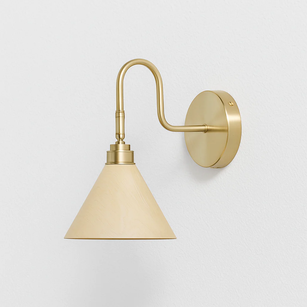 Luminária Arandela Moderna Minimalista Madeira Metal Valari - Image 8