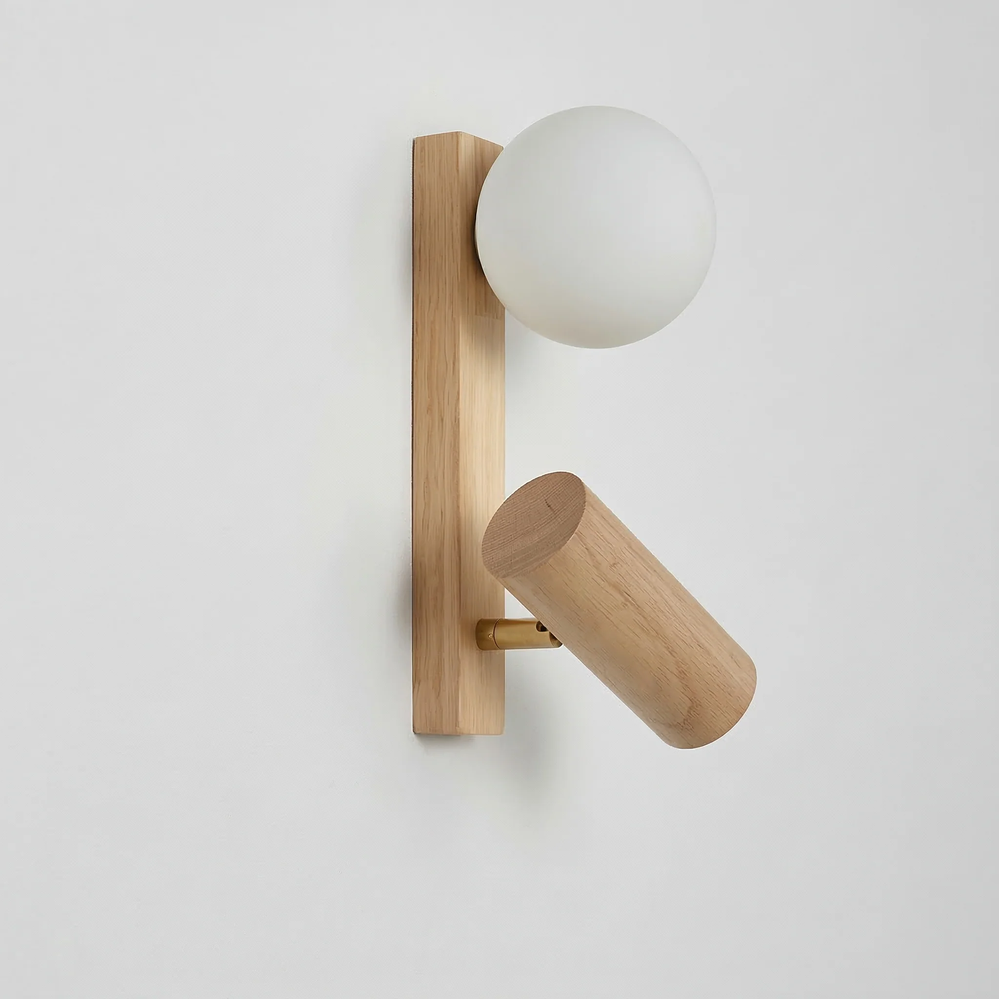 Luminária Arandela Moderna Minimalista Madeira Puistola - Image 2