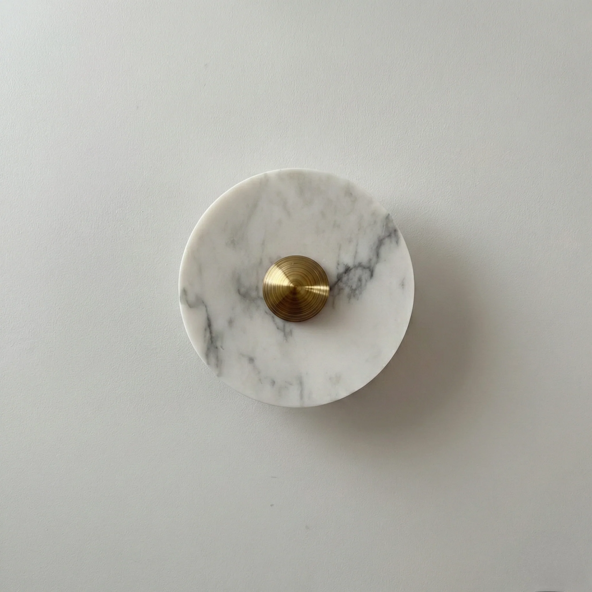 Luminária Arandela Moderna Minimalista Mármore Natural Slatina