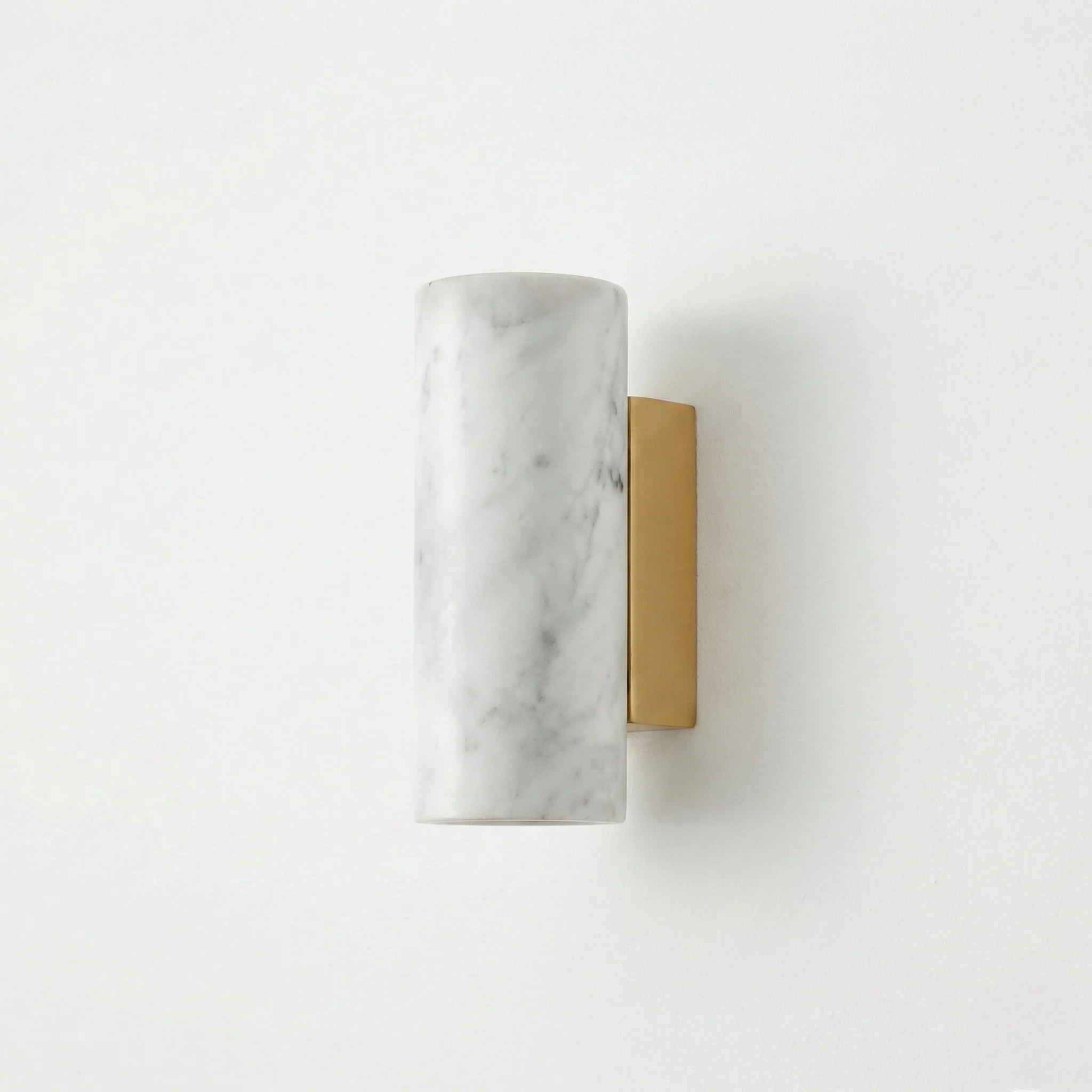 Luminária Arandela Moderna Minimalista Mármore Carrara Cerâmica LED Resita - Image 4