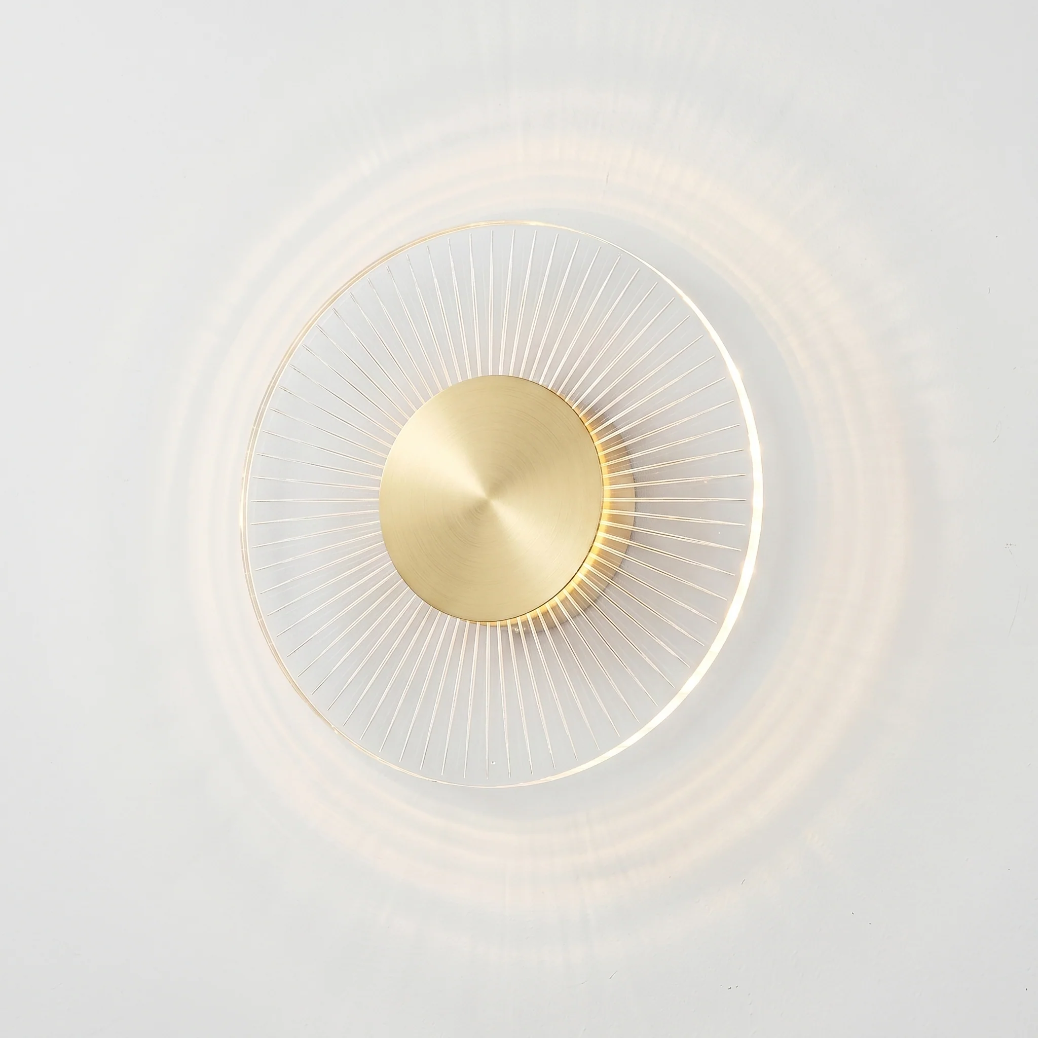 Luminária Arandela Moderna Minimalista Metal Acrílico LED Sunrise - Image 2