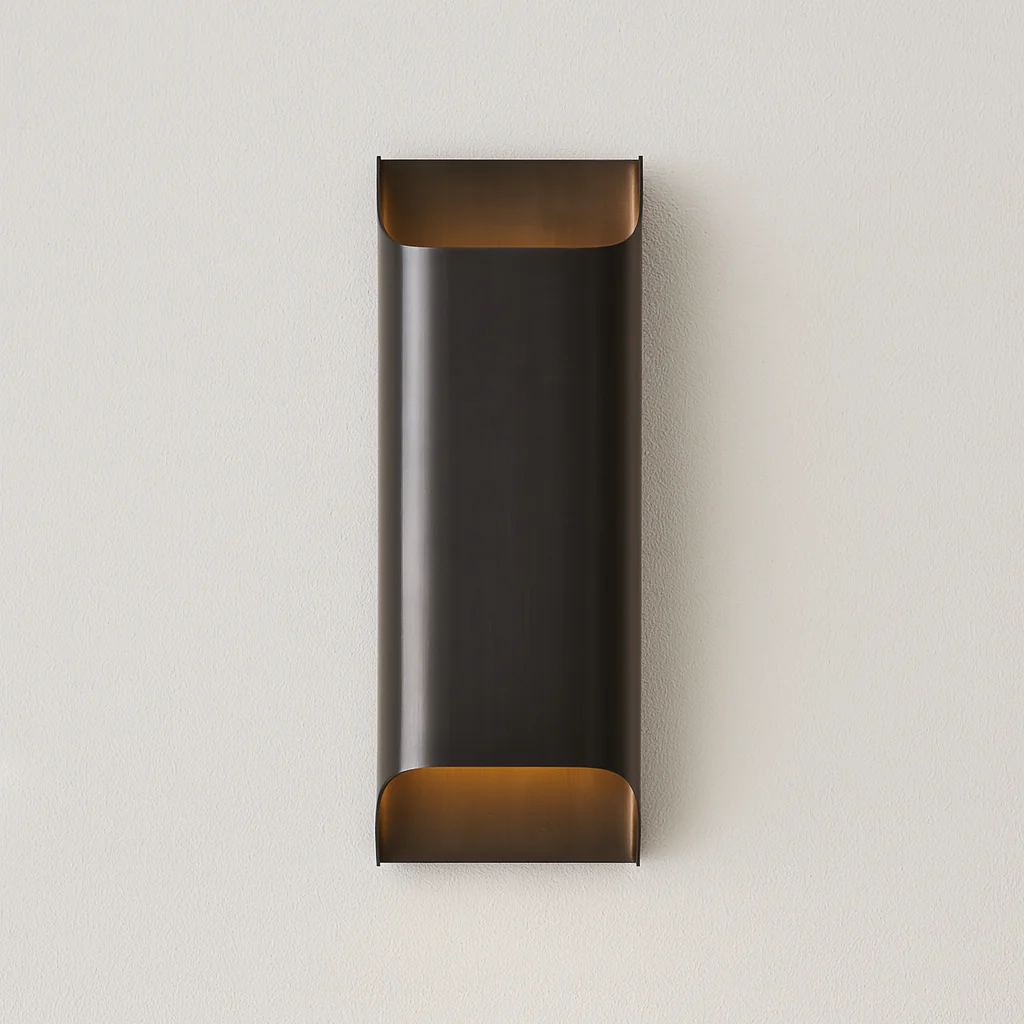 Luminária Arandela Moderna Minimalista Metal Bronze Misso - Image 3