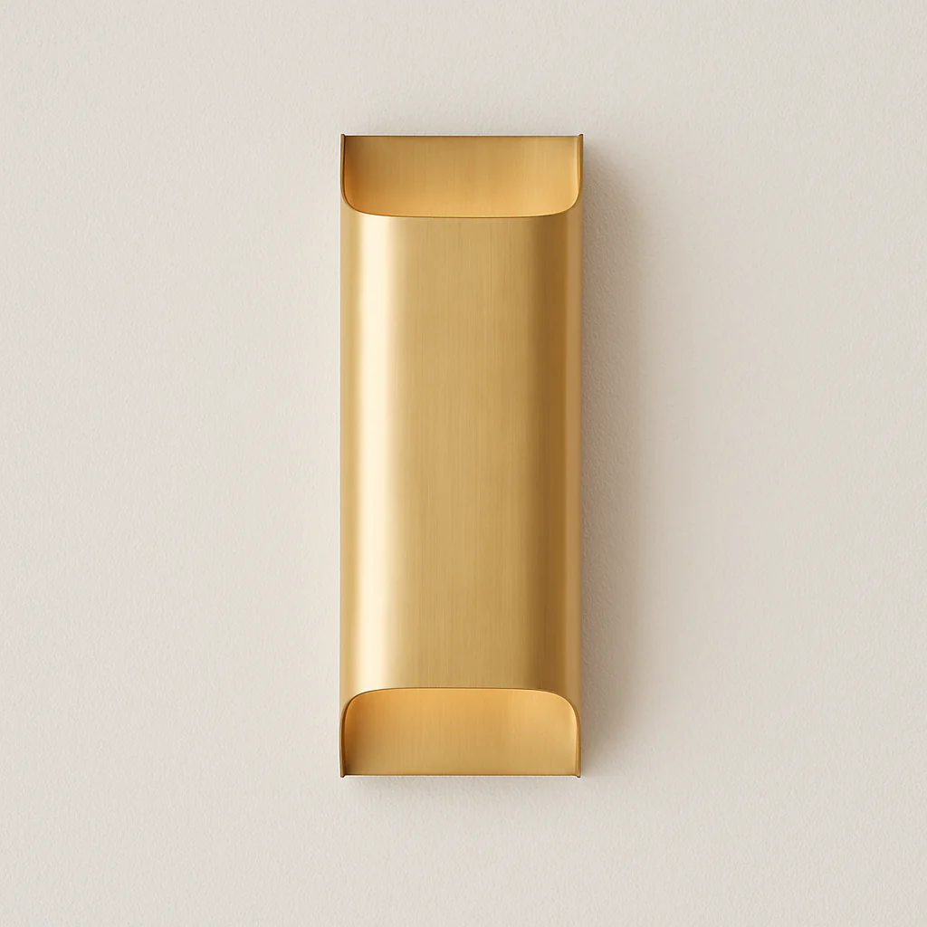 Luminária Arandela Moderna Minimalista Metal Bronze Misso - Image 4