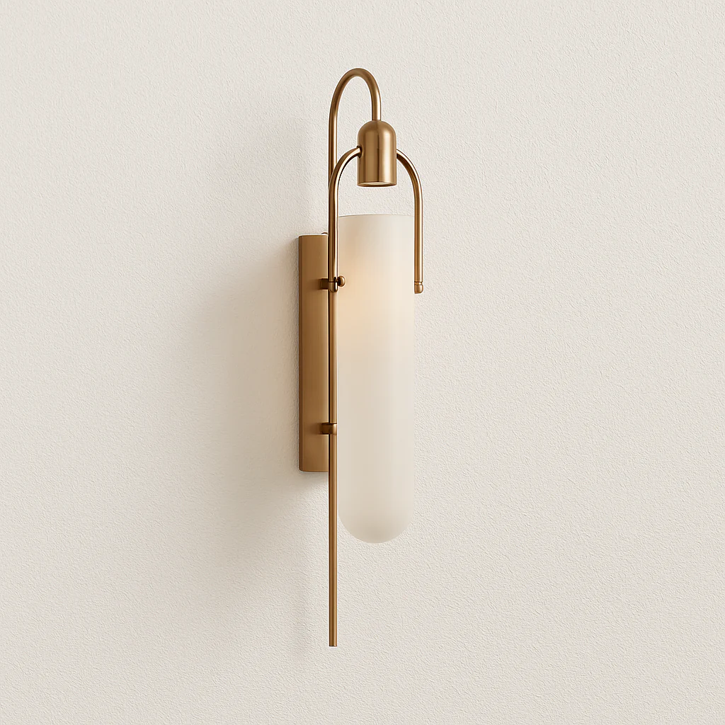 Luminária Arandela Moderna Minimalista Vidro Metal Linear LED Asce - Image 2
