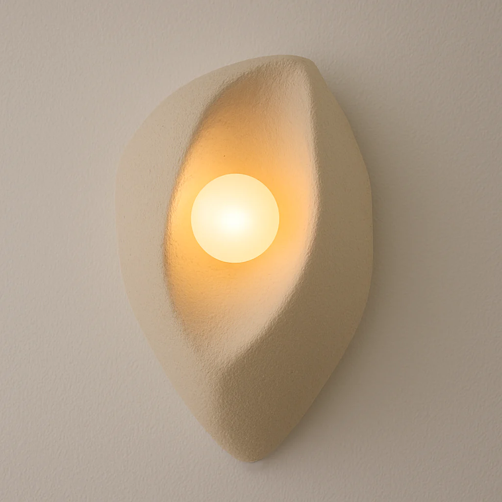 Luminária Arandela Moderna Minimalista Resina Globo Qoura - Image 2