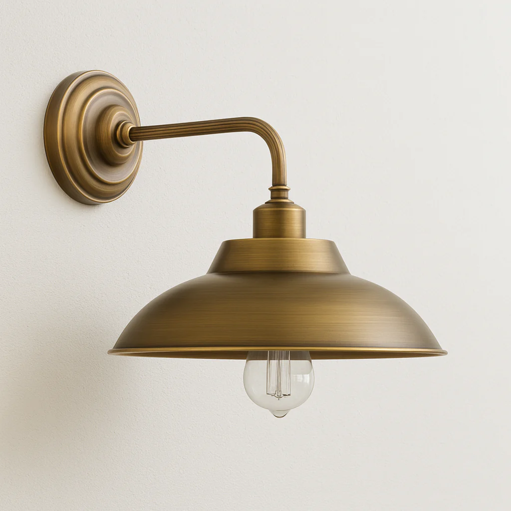 Luminária Arandela Clássica Retrô Vintage Cerâmica Metal Motru - Image 2