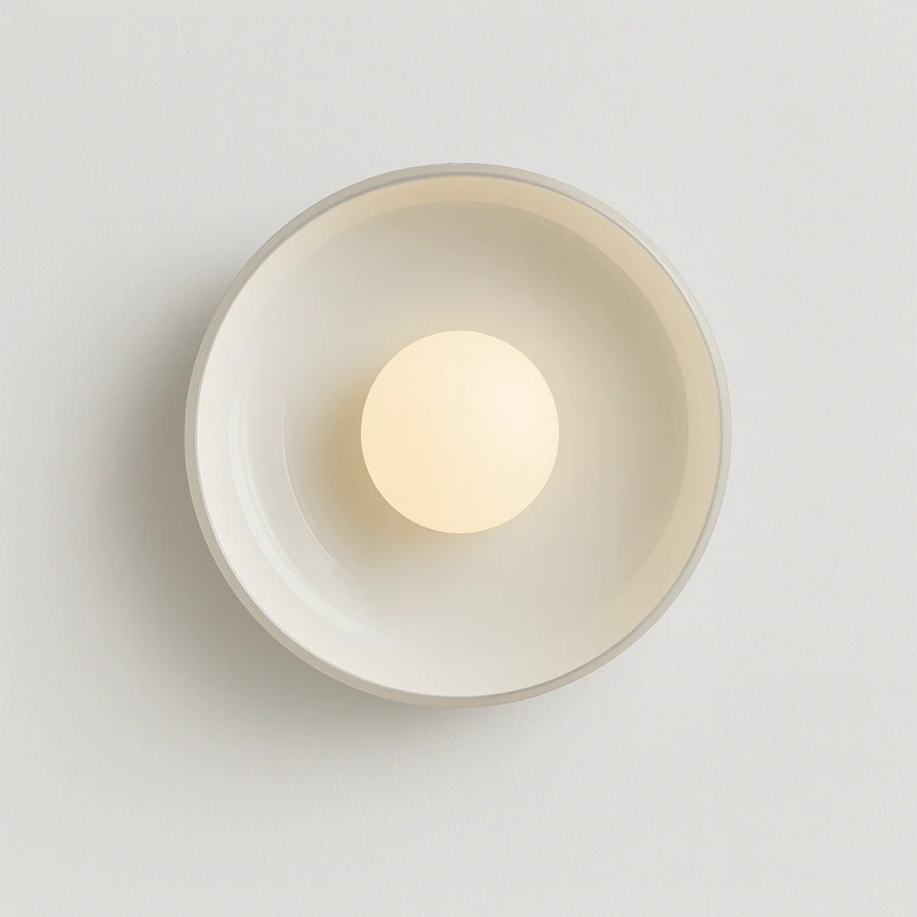 Luminária Arandela Moderna Minimalista Vidro Metal Globo Astrit - Image 2