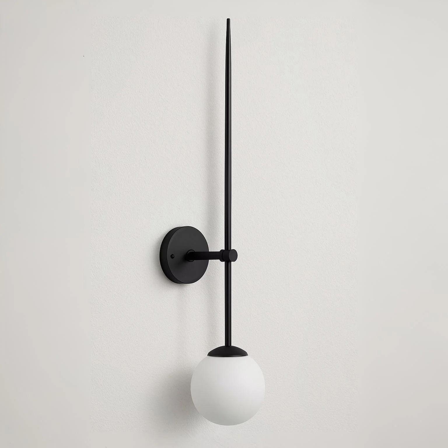 Luminária Arandela Moderna Minimalista Vidro Metal Globo Thin - Image 2