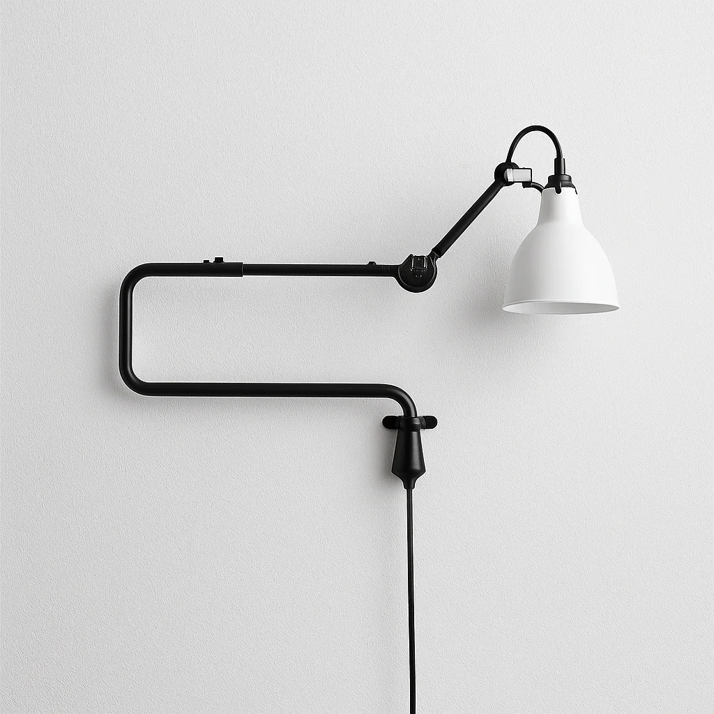 Luminária Arandela Articulada Industrial Minimalista Metal Dacco - Image 2