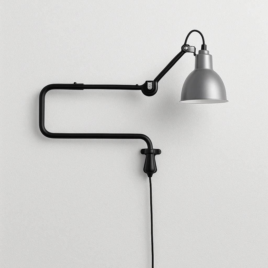 Luminária Arandela Articulada Industrial Minimalista Metal Dacco - Image 3