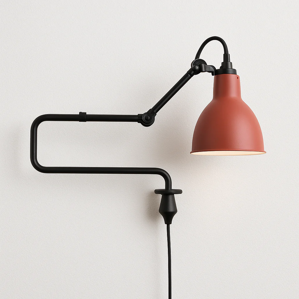Luminária Arandela Articulada Industrial Minimalista Metal Dacco - Image 6