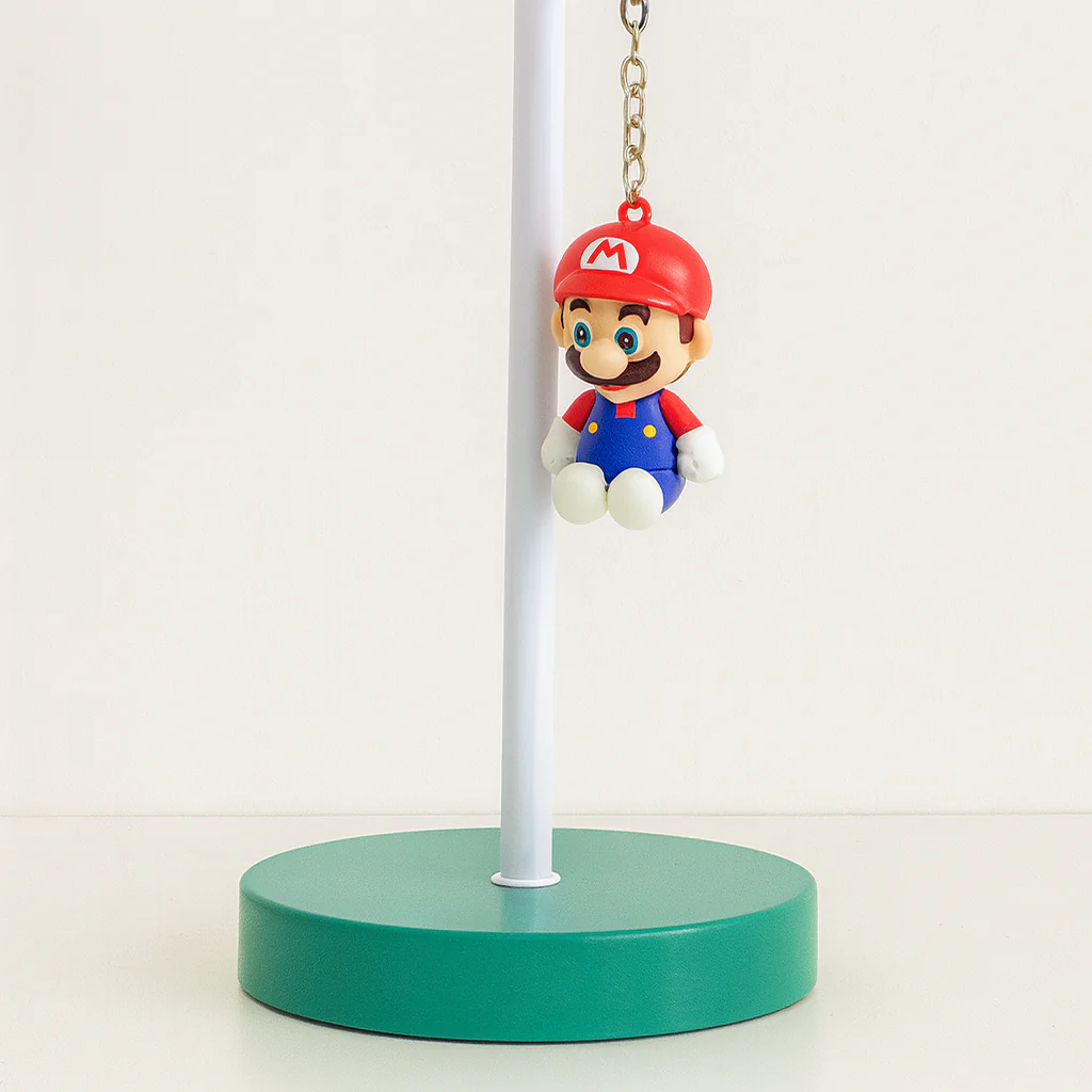 Luminária de Mesa Abajur Infantil Moderno Metal Bros - Image 3