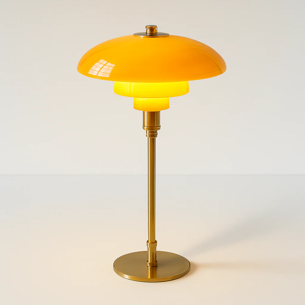 Luminária de Mesa Abajur Moderno Minimalista Vidro Metal Anvil - Image 3