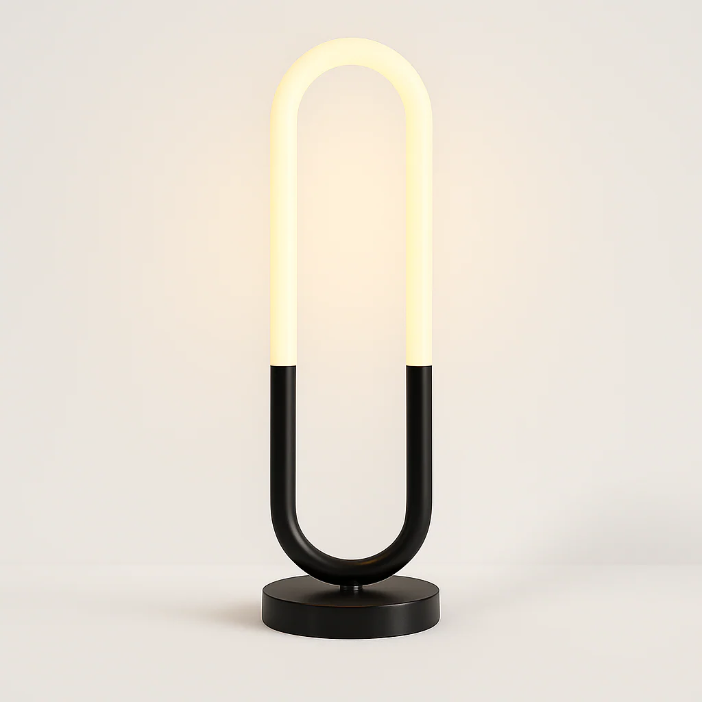 Luminária de Mesa Abajur Moderno Minimalista Metal LED Cyber - Image 2