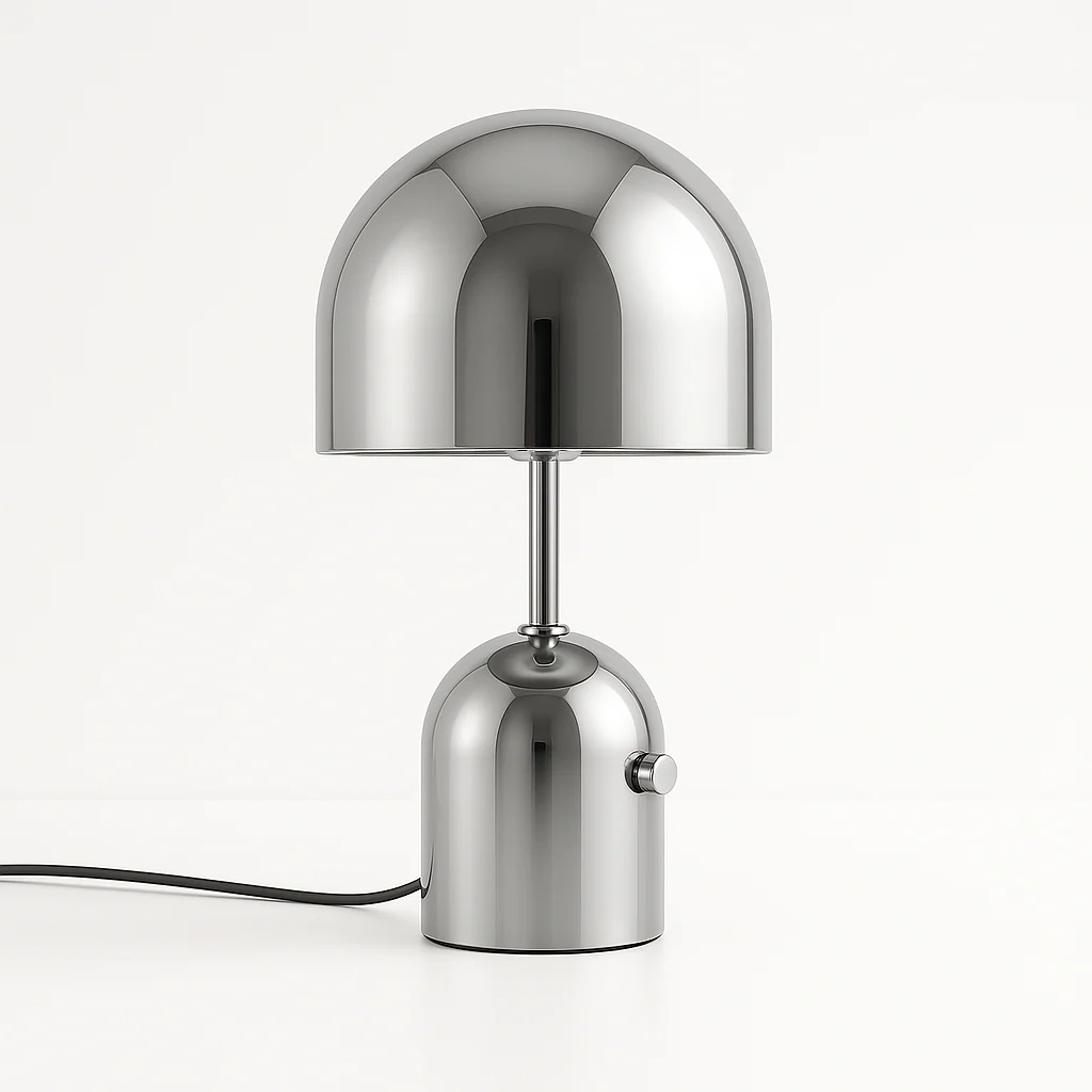 Luminária de Mesa Abajur Moderno Minimalista Metal LED Rates - Image 4