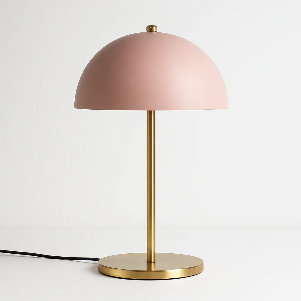 Luminária de Mesa Abajur Moderno Minimalista Metal Soli