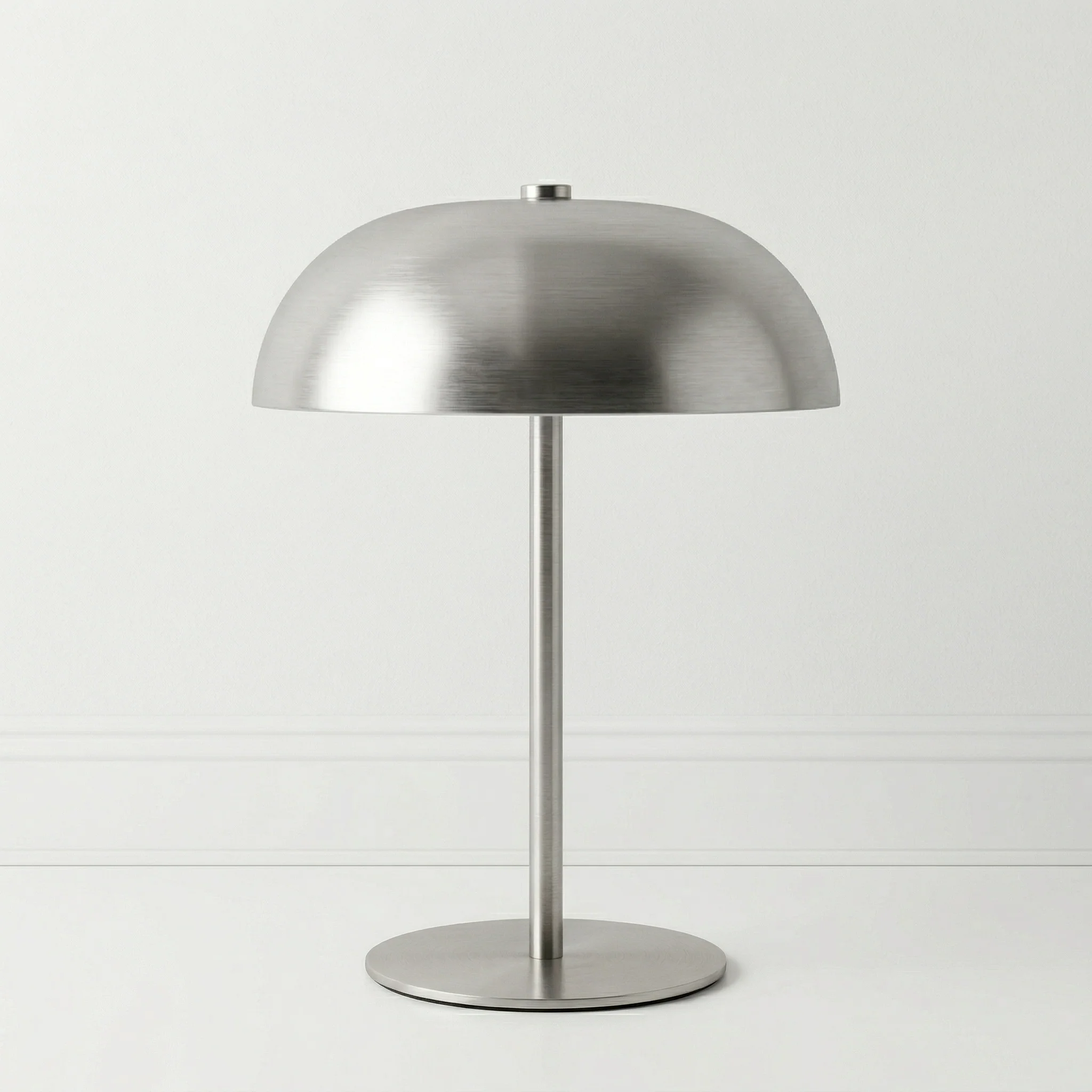 Luminária de Mesa Abajur Recarregável Moderno Minimalista Metal LED Suply - Image 2