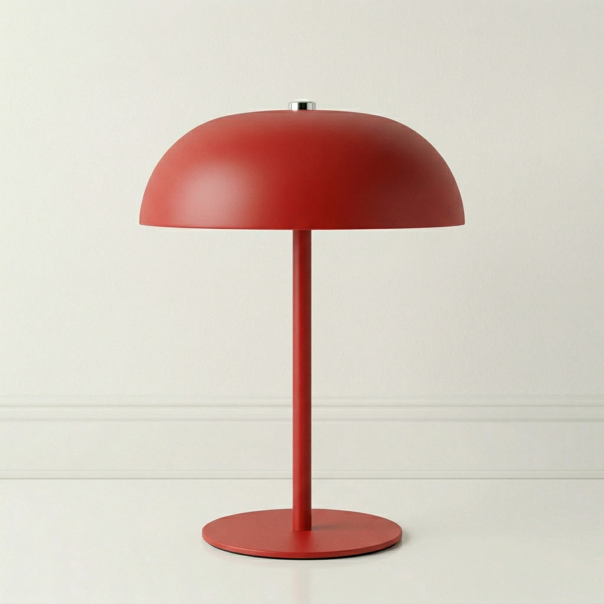 Luminária de Mesa Abajur Recarregável Moderno Minimalista Metal LED Suply - Image 3