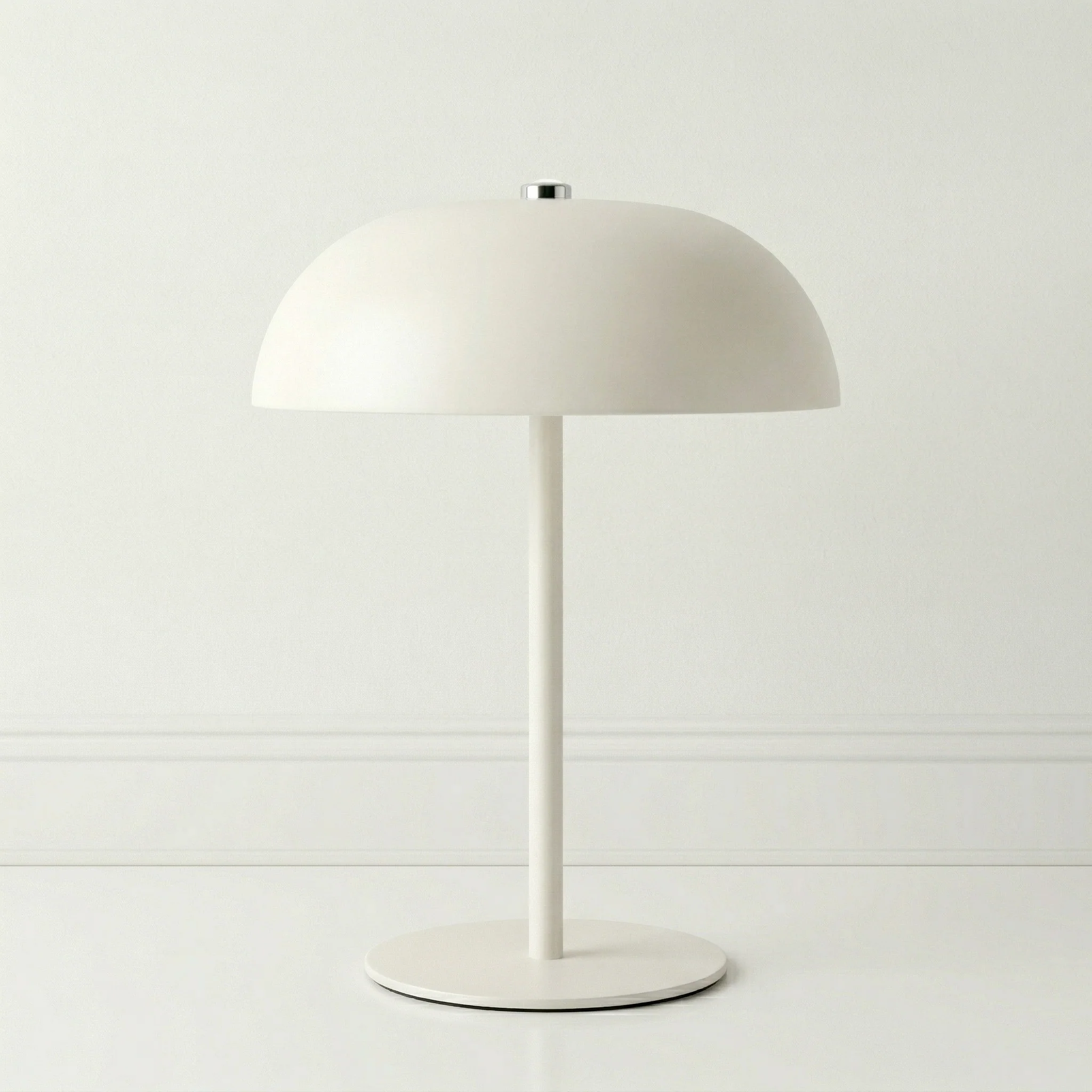 Luminária de Mesa Abajur Recarregável Moderno Minimalista Metal LED Suply - Image 4
