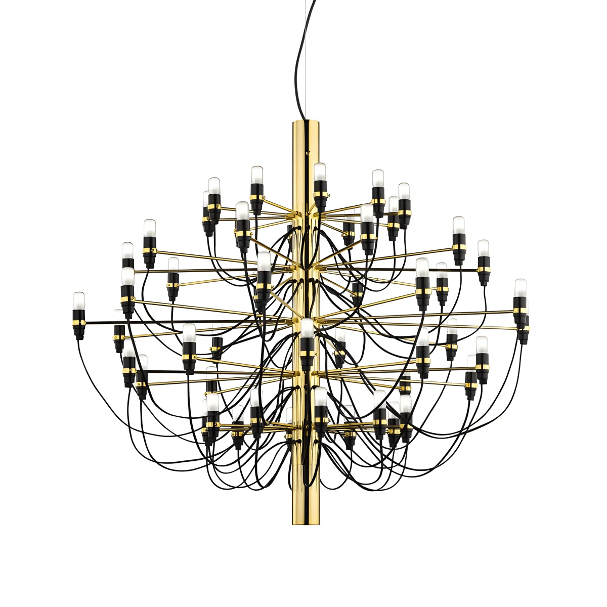 Luminária Pendente Moderno Clássico Metal Preto Sona - Image 4