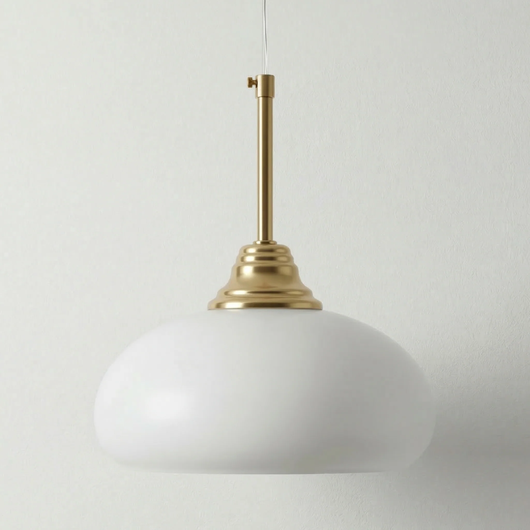 Luminária Pendente Moderno Minimalista Vidro Metal Globo Lady