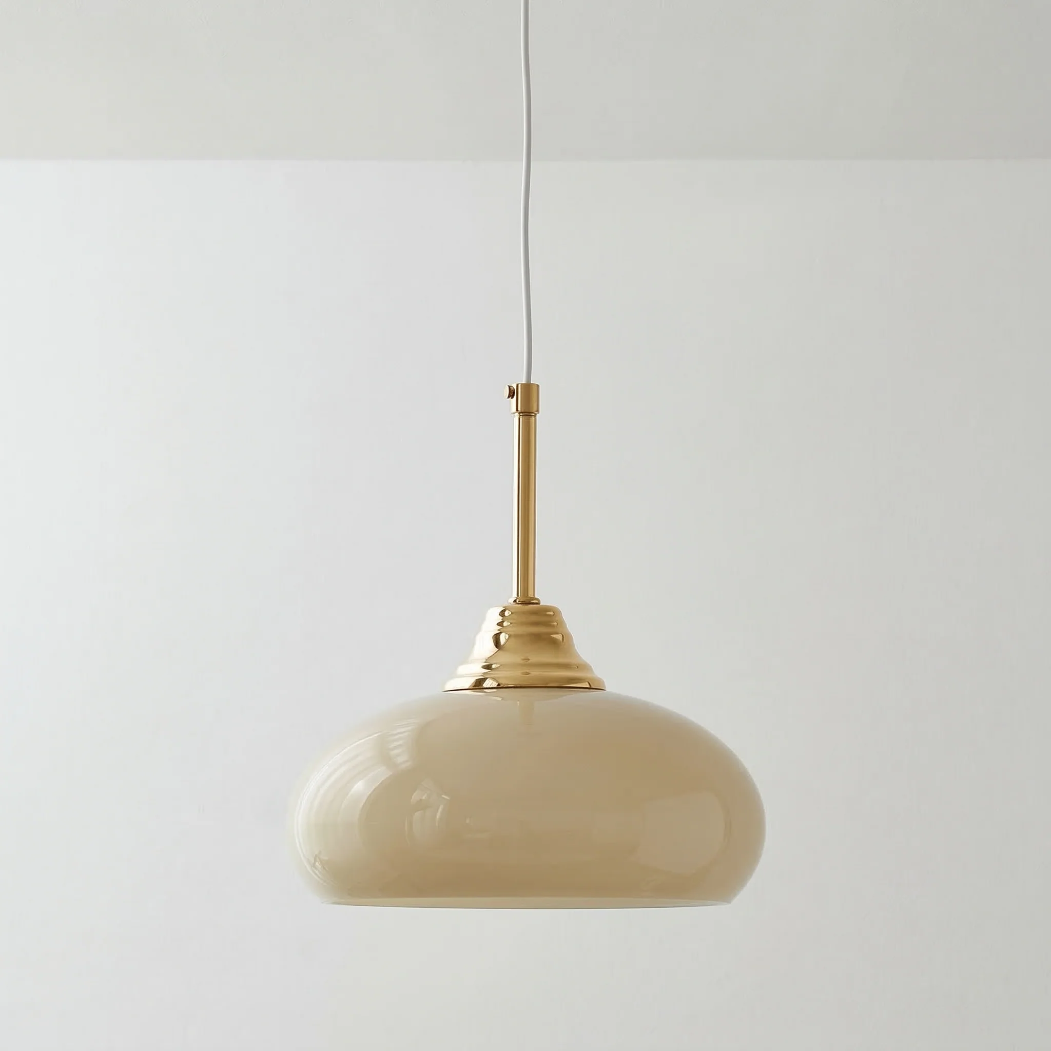 Luminária Pendente Moderno Minimalista Vidro Metal Globo Lady - Image 2