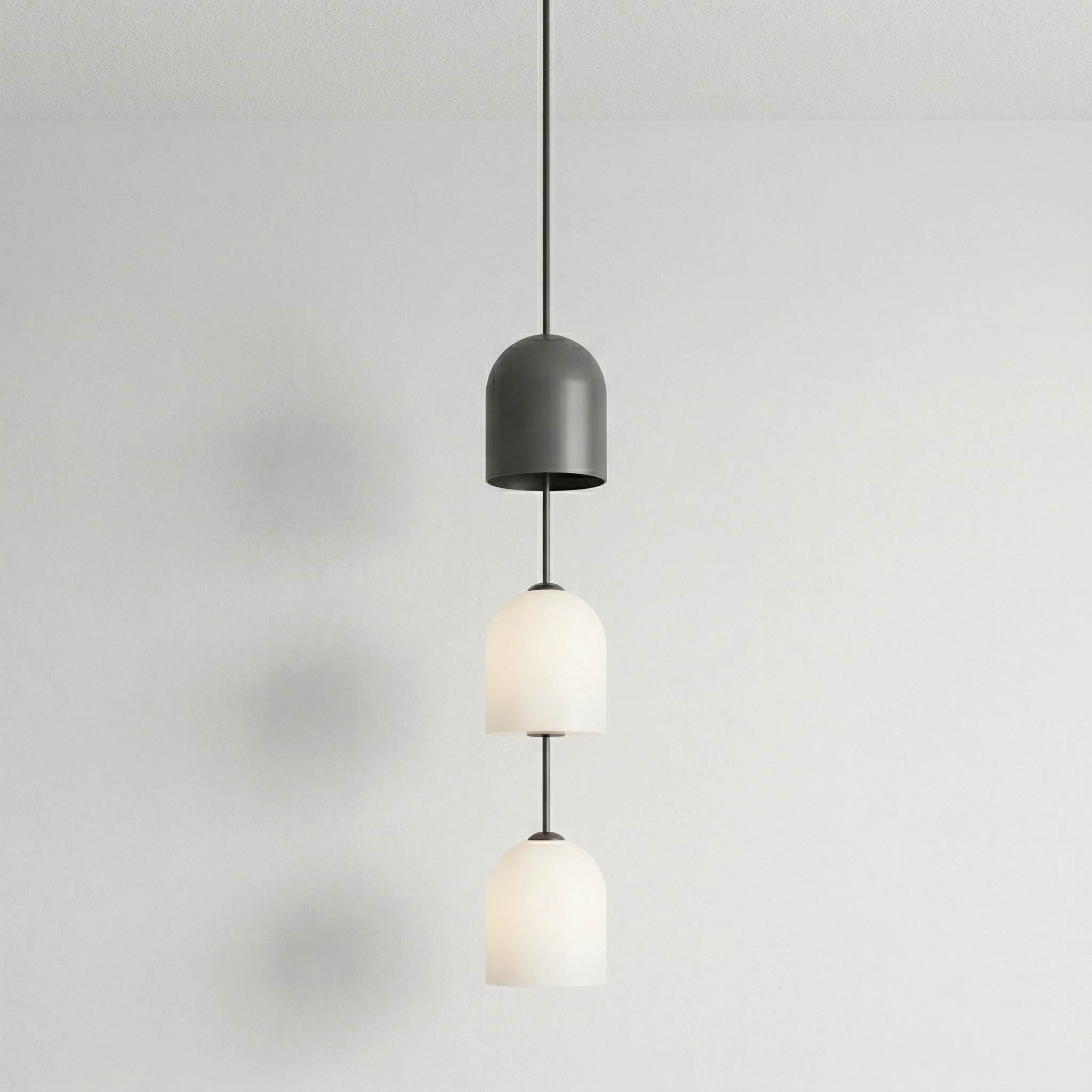 Luminária Pendente Moderna Minimalista Alumínio Vidro Lutz - Image 2
