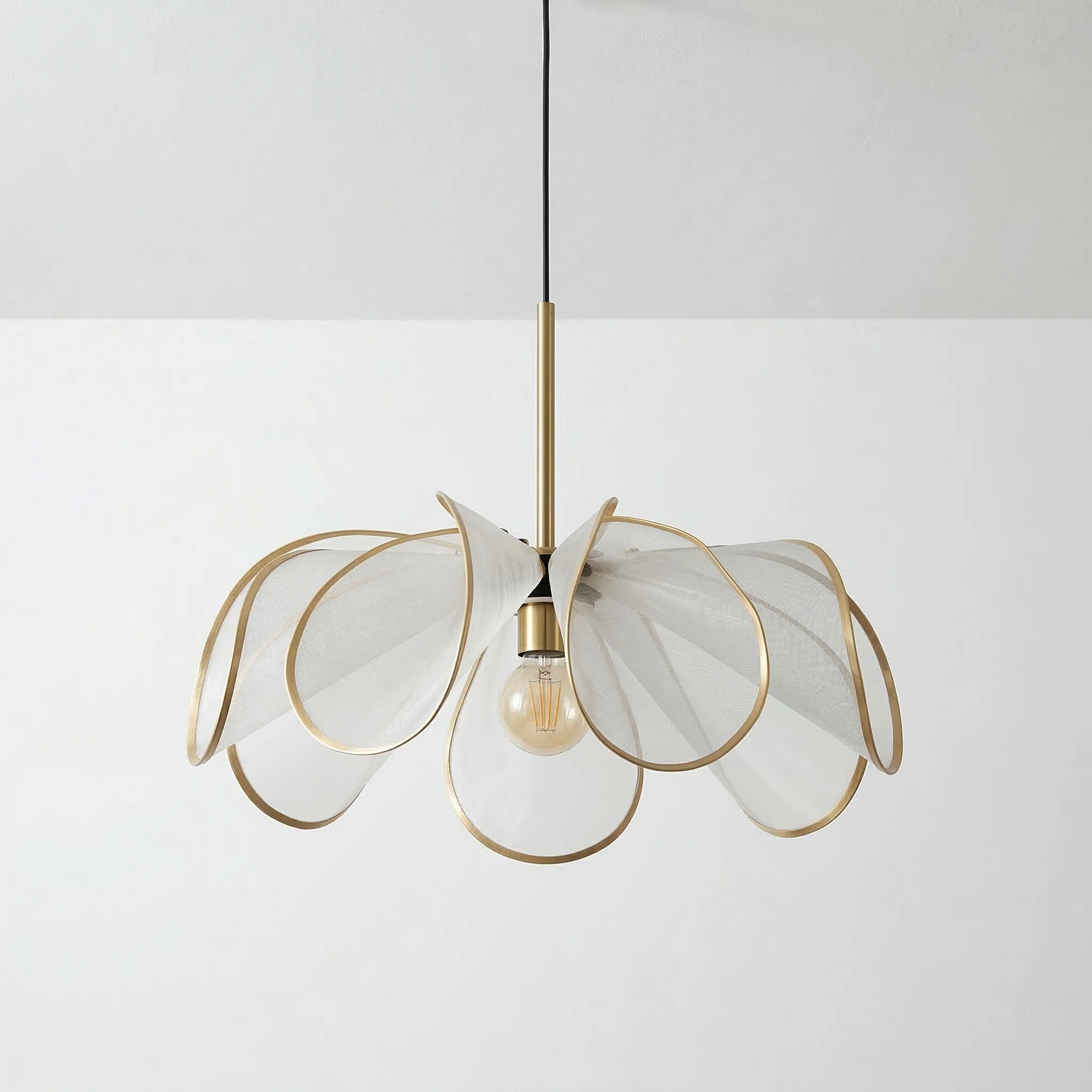 Luminária Pendente Moderna Minimalista Alumínio Vidro Toukola - Image 2