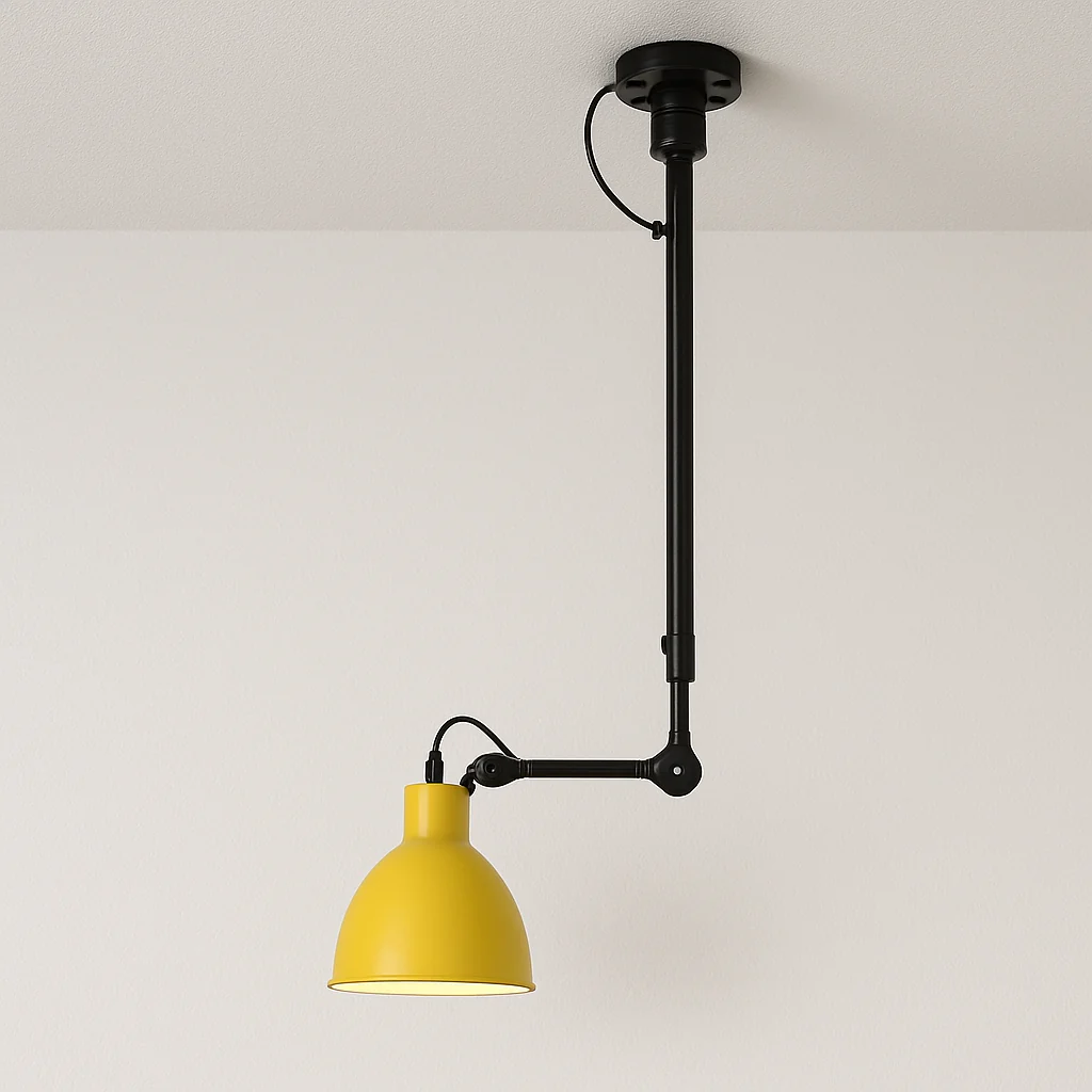 Luminária Pendente Moderna Minimalista Articulada Metal Wata - Image 4