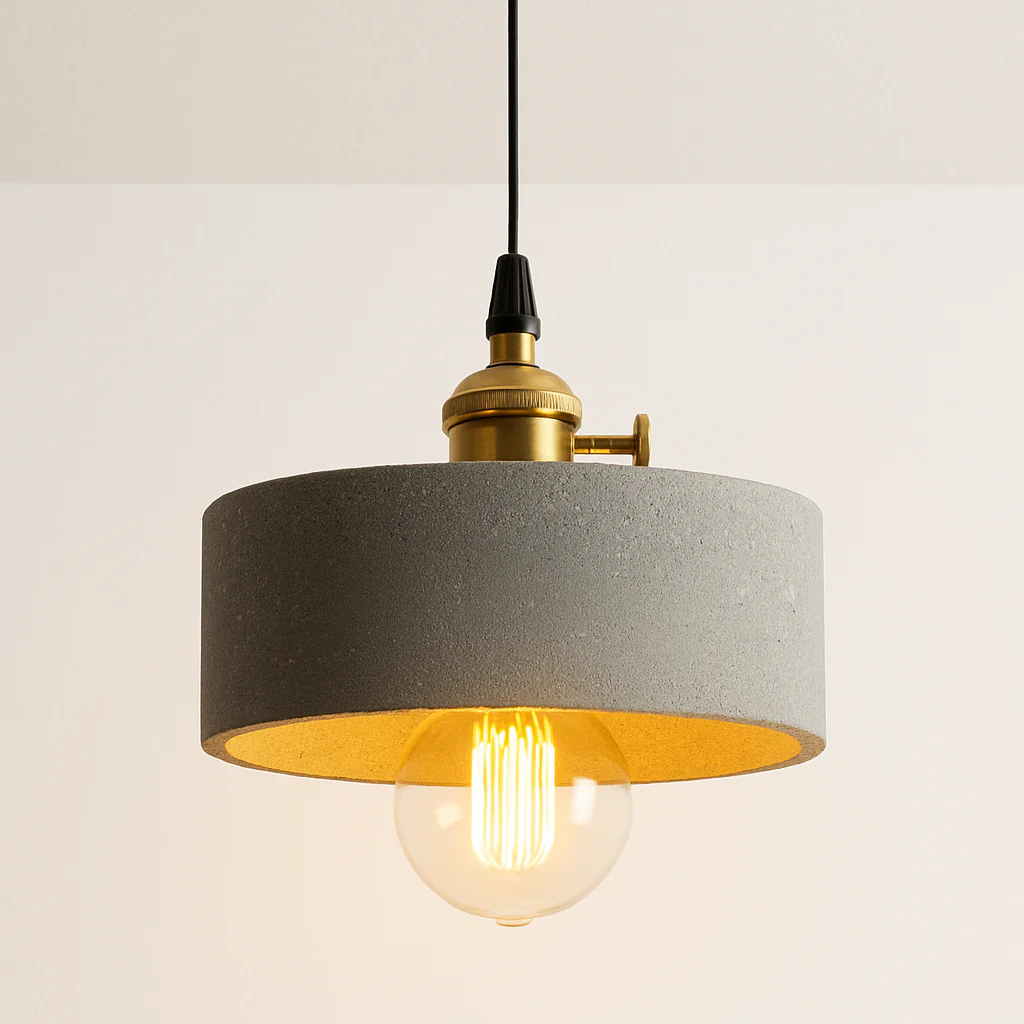 Luminária Pendente Industrial Moderno Granilite Metal Granilite Lumin - Image 6