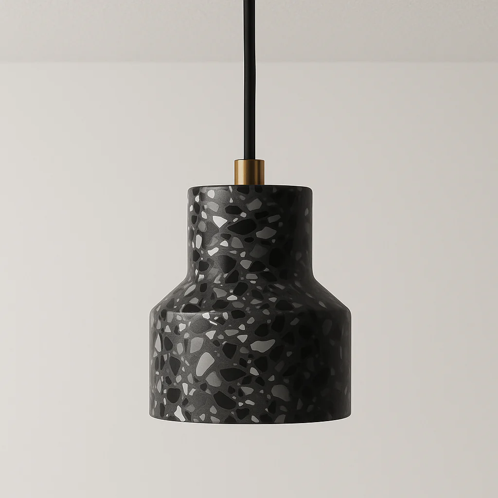 Luminária Pendente Moderno Minimalista Granilite Metal Granilite Lysa - Image 3