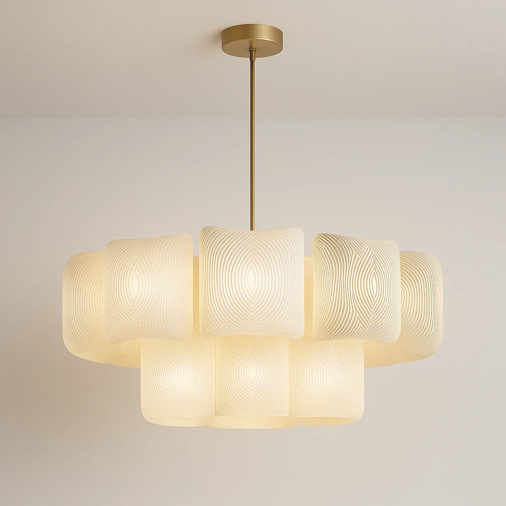 Luminária Pendente Moderno Minimalista Acrílico Metal Dayle