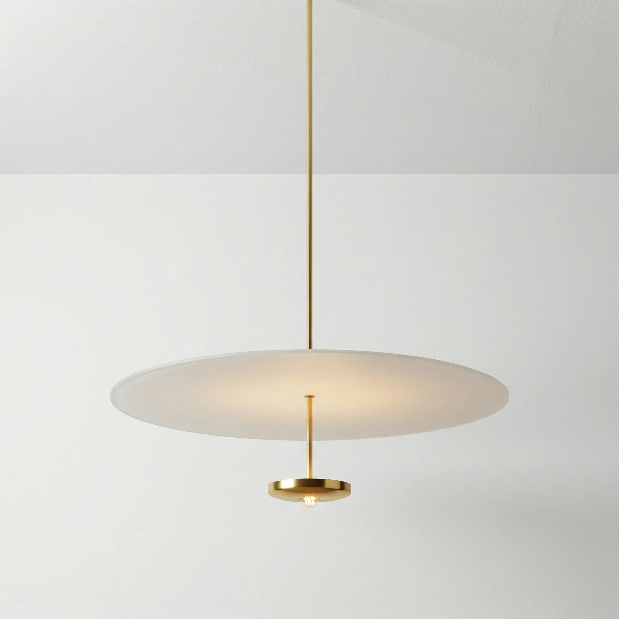 Luminária Pendente Moderna Minimalista LED Alumínio Dinant