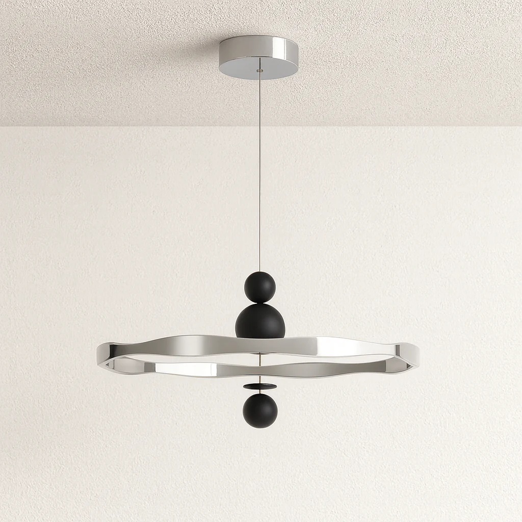 Luminária Pendente Moderno Minimalista Madeira Metal LED Argaro - Image 2