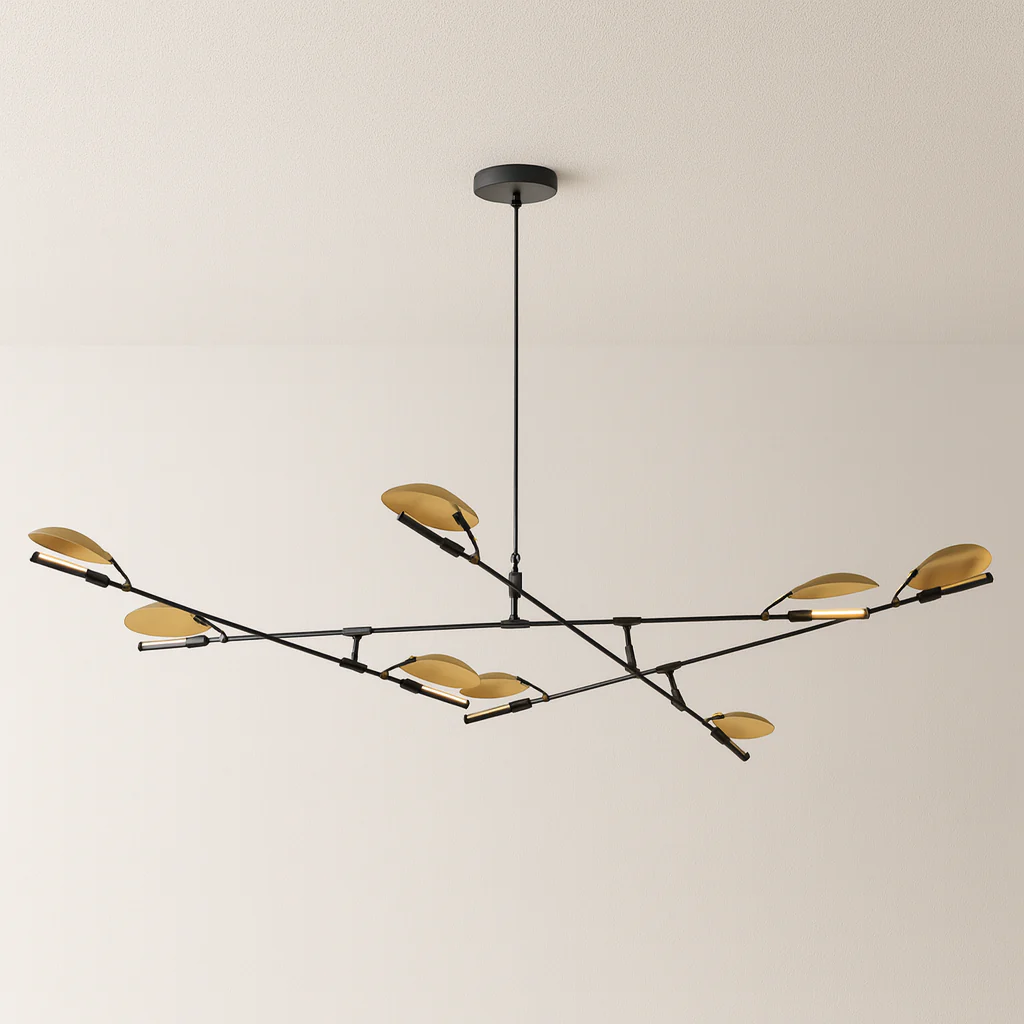 Luminária Pendente Articulado Moderno Minimalista Metal LED Collie