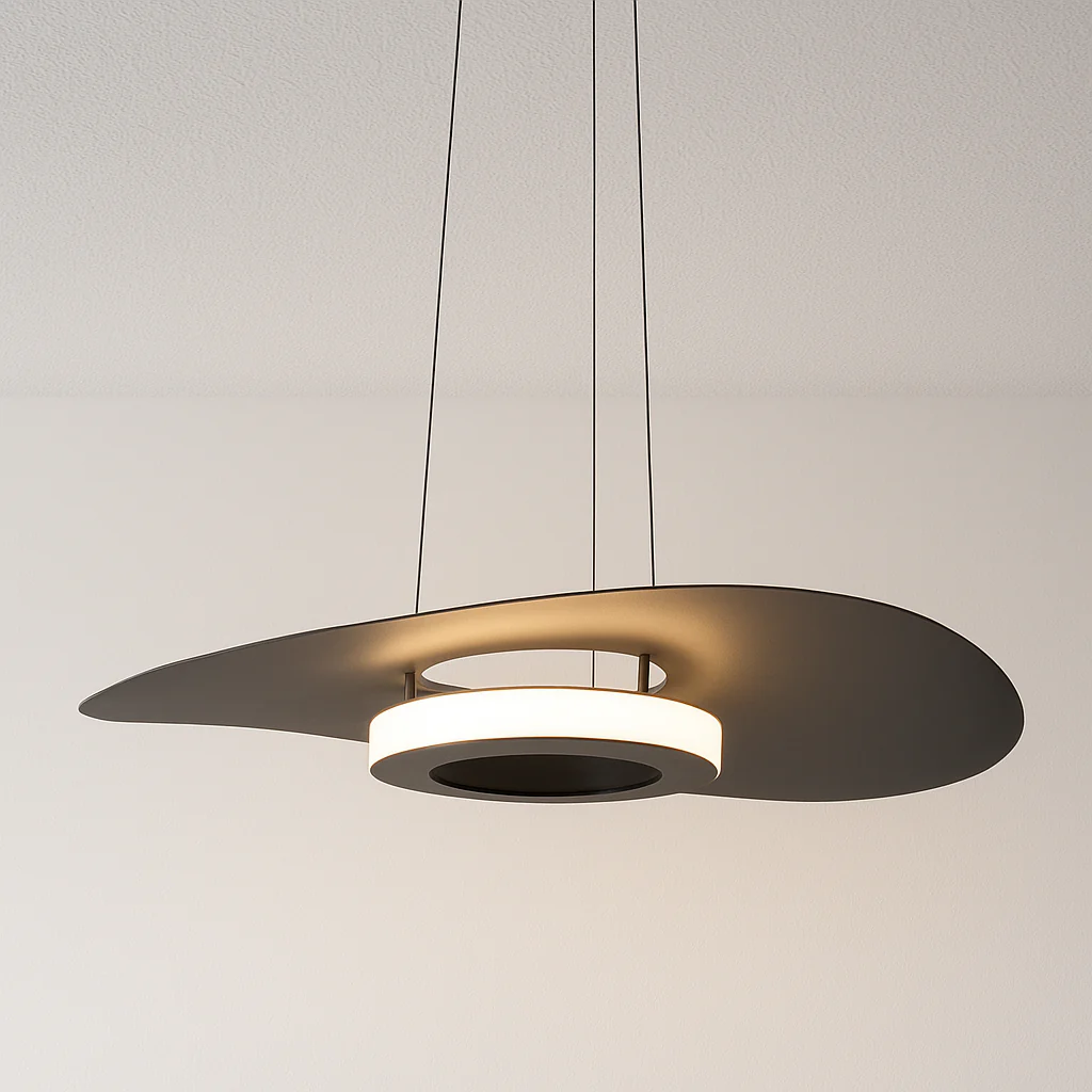 Luminária Pendente Moderno Minimalista Metal LED Dux Lumi - Image 3